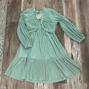 H&M Mint Green Mini Dress